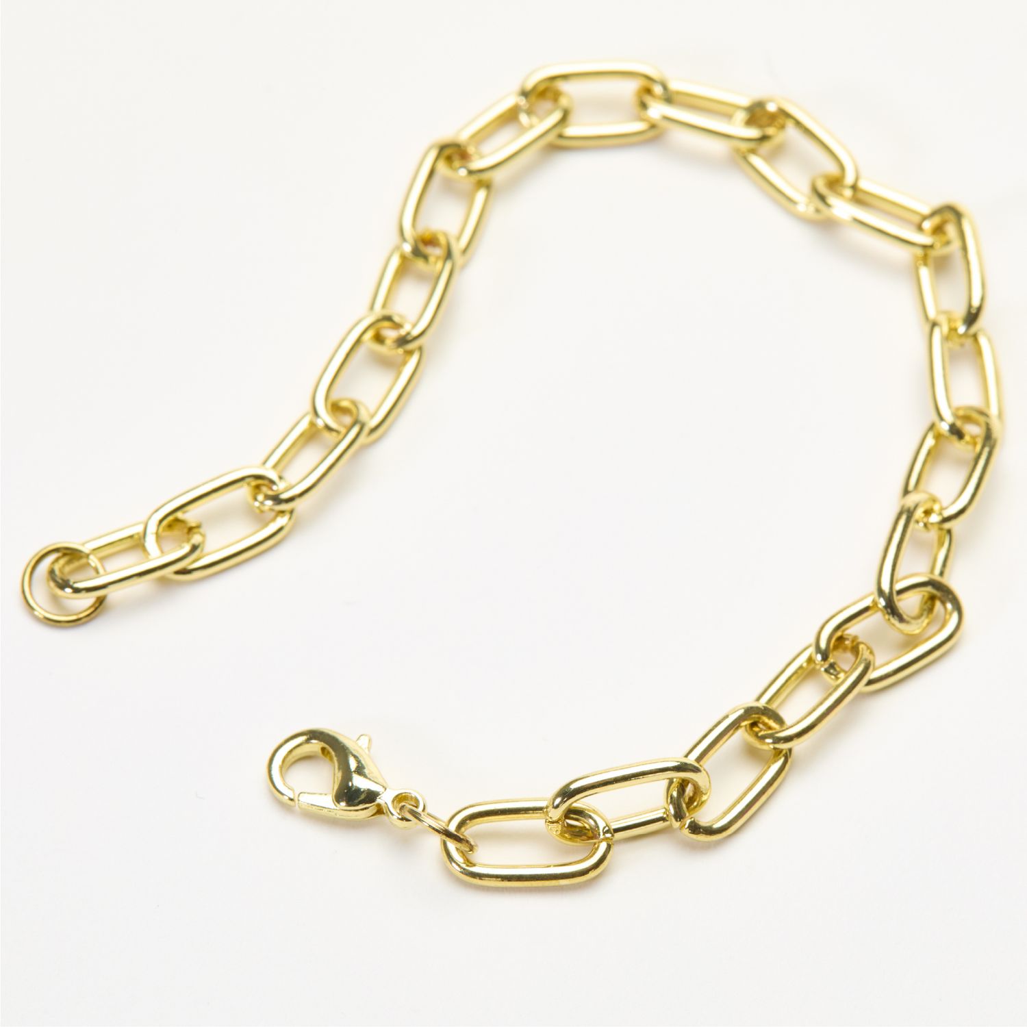 Bracciale Gold con Maglie Oversize, Charm Squad - FAO Schwarz