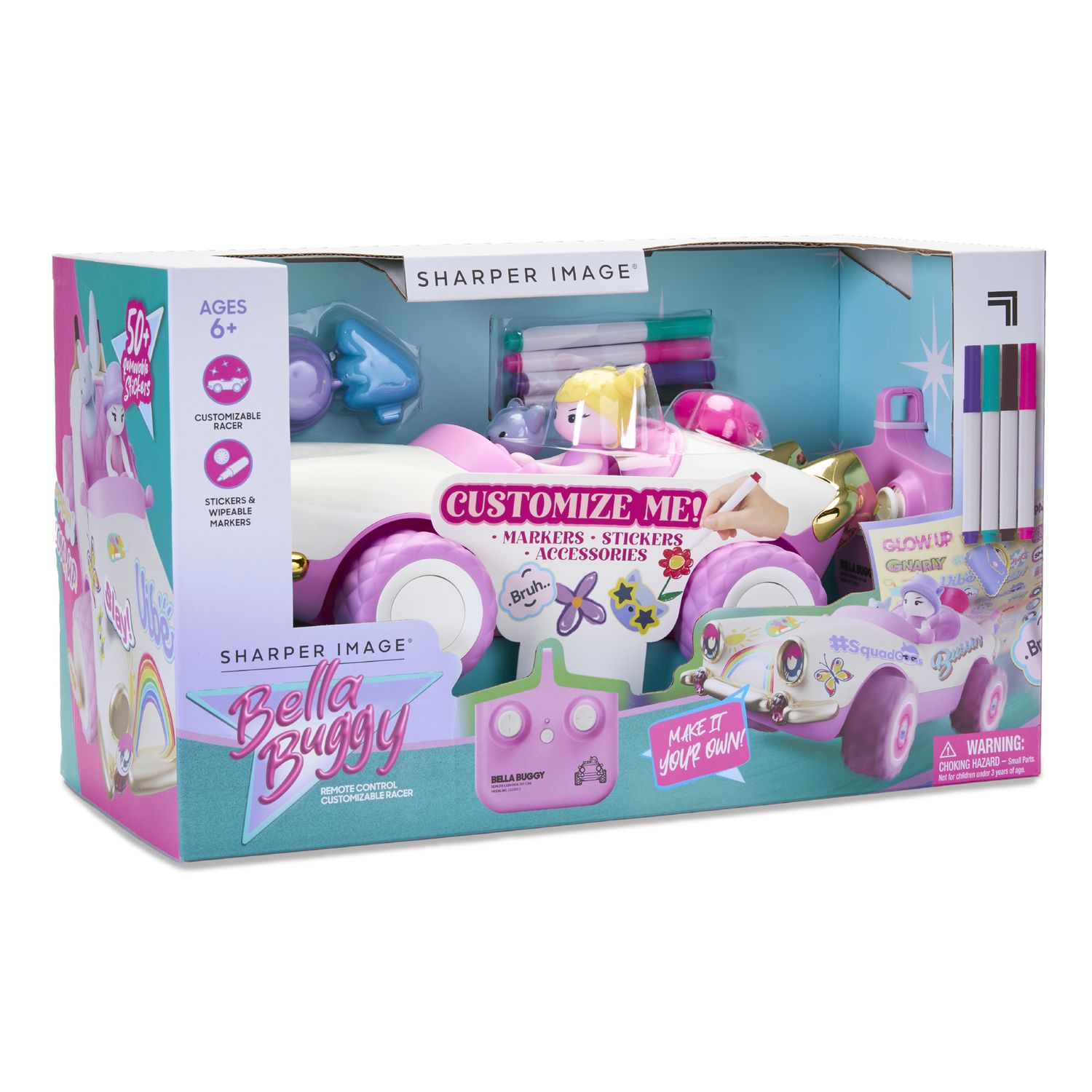 Auto TC Bella Buggy, personalizzabile con accessori e adesivi - Sharper Image