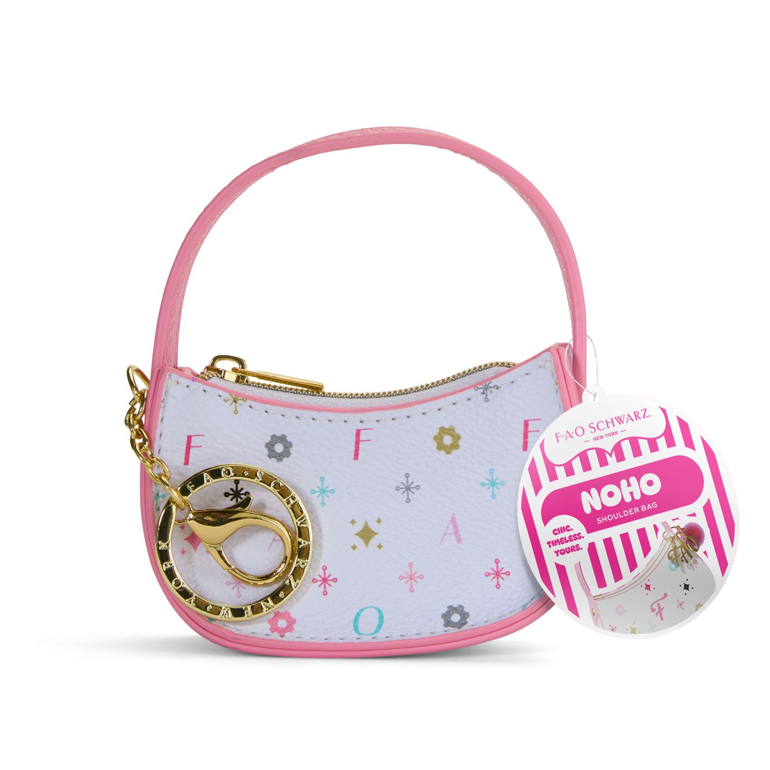 Mini Borsa Chelsea Con Patta, charme portachiavi - FAO Schwarz