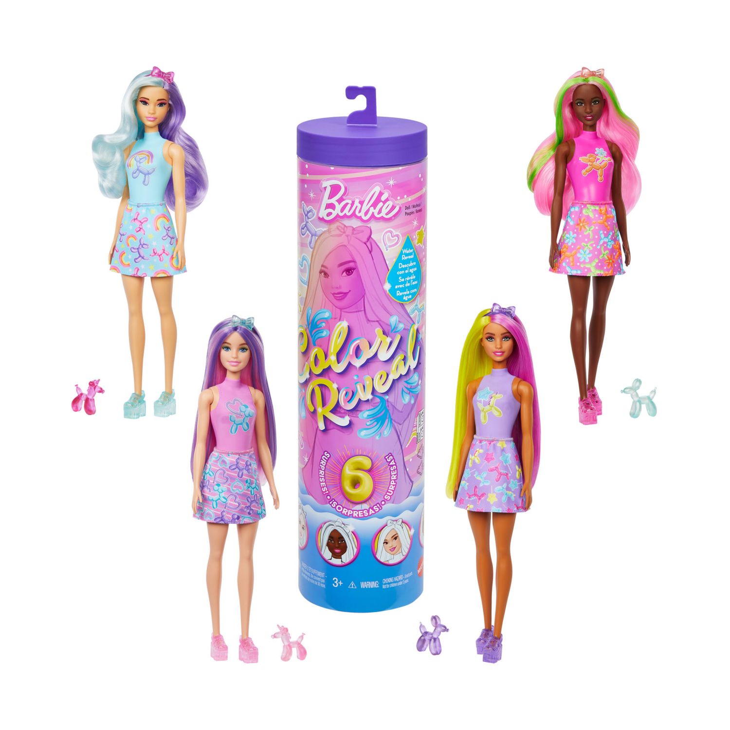 Barbie Color Reveal Festa di Compleanno assortito - Barbie