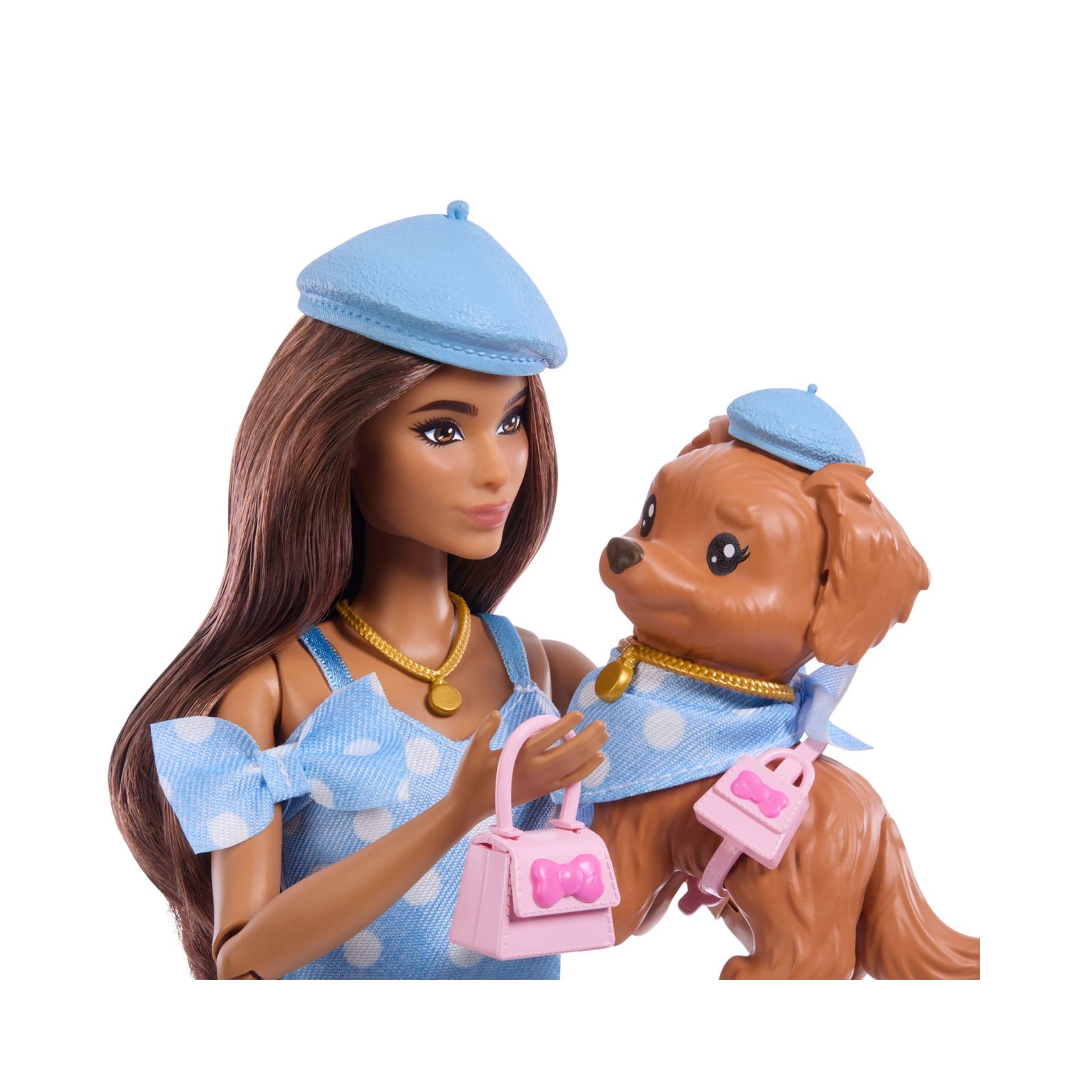 Barbie Cuccioli a Passeggio Azzurra - Barbie