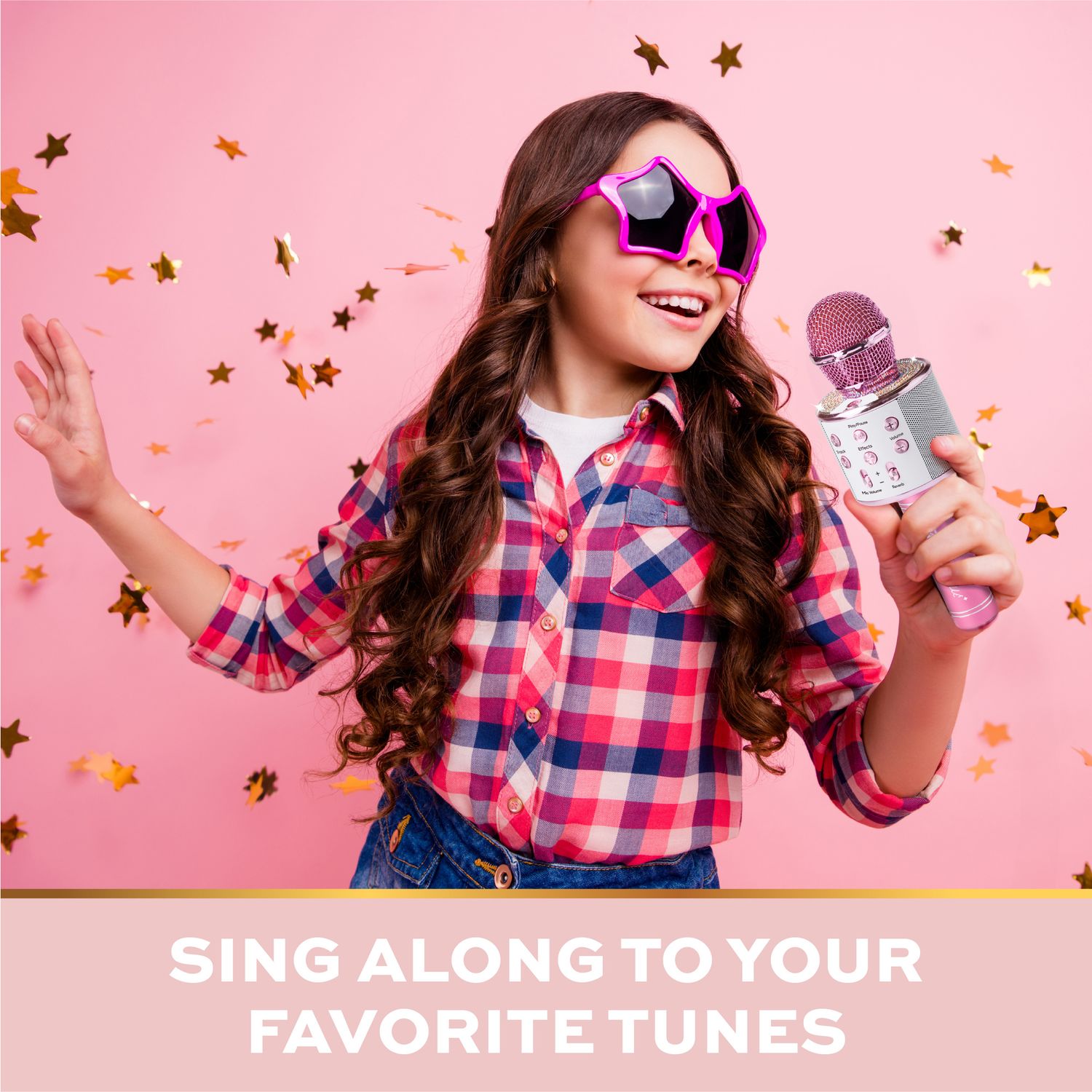 Microfono Karaoke Bluetooth con Effetti Vocali e Speaker - FAO Schwarz