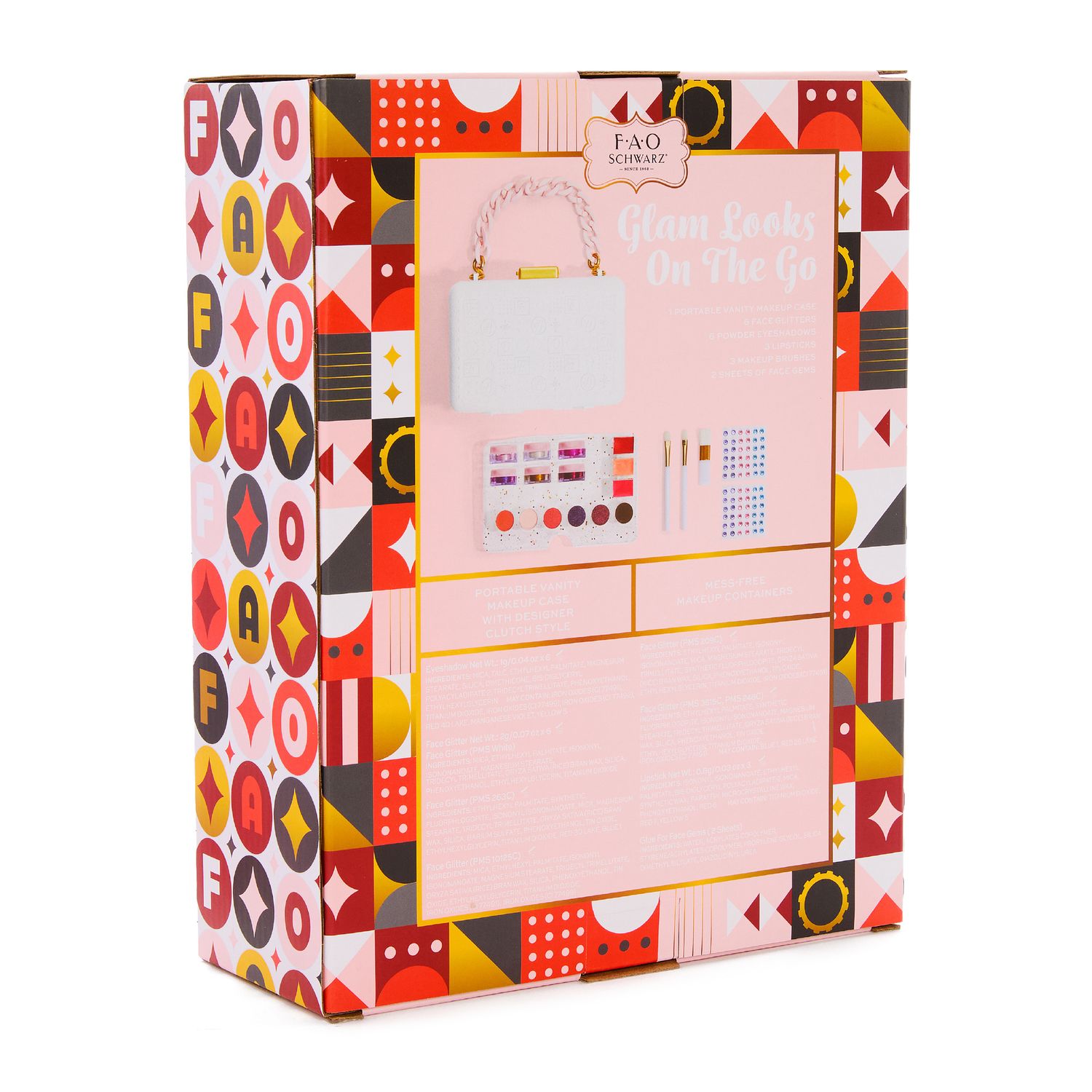 Valigetta per il Trucco Portatile Glitz & Glam - FAO Schwarz