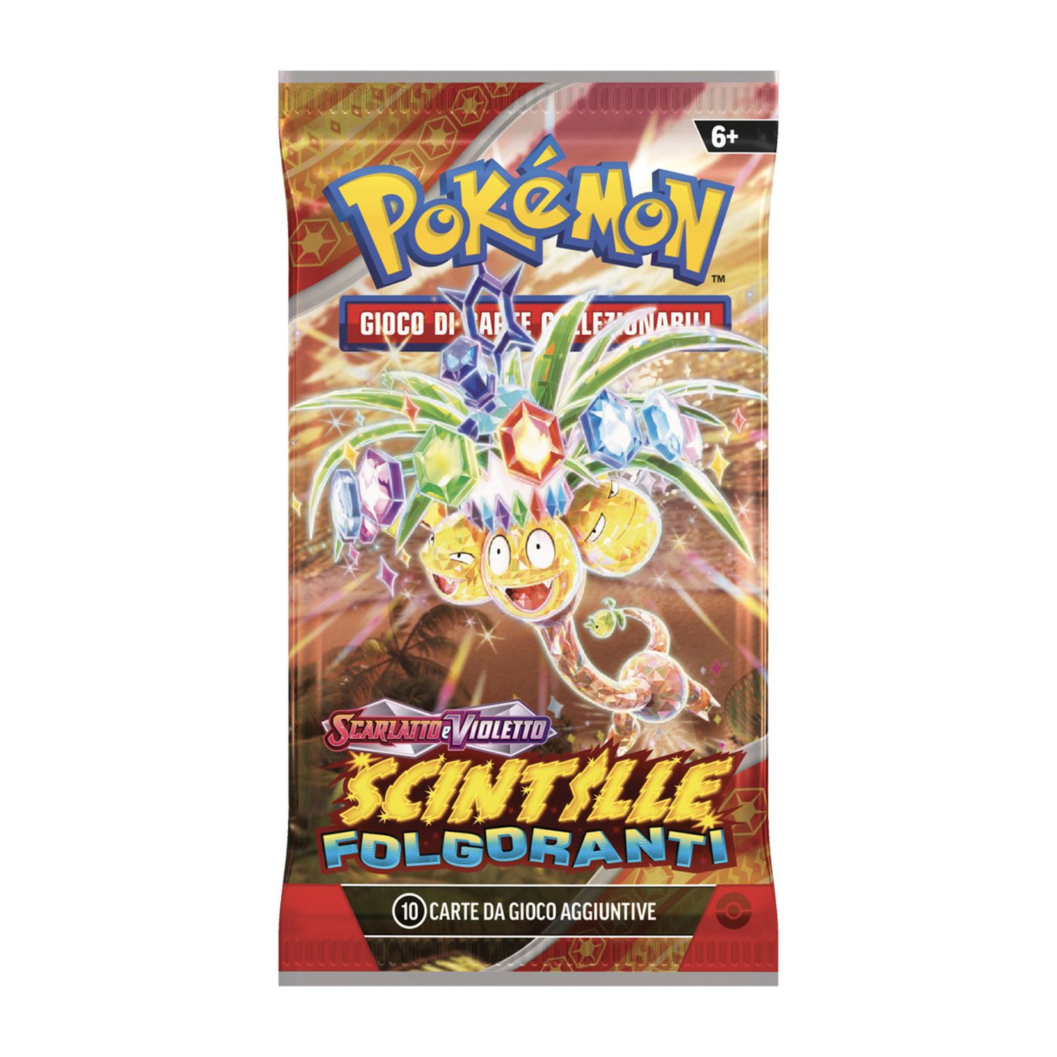 Busta di Espansione Assortita, Pokémon Scarlatto e Violetto, Scintille Folgoranti - Pokémon