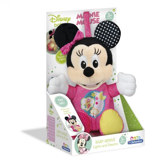 Baby Minnie peluche interattivo - Clementoni, Disney