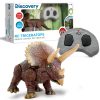 Dinosauro triceratopo radiocomandato con suoni realistici - Discovery Toys