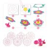 Kit per creare trottole Flowers - Djeco