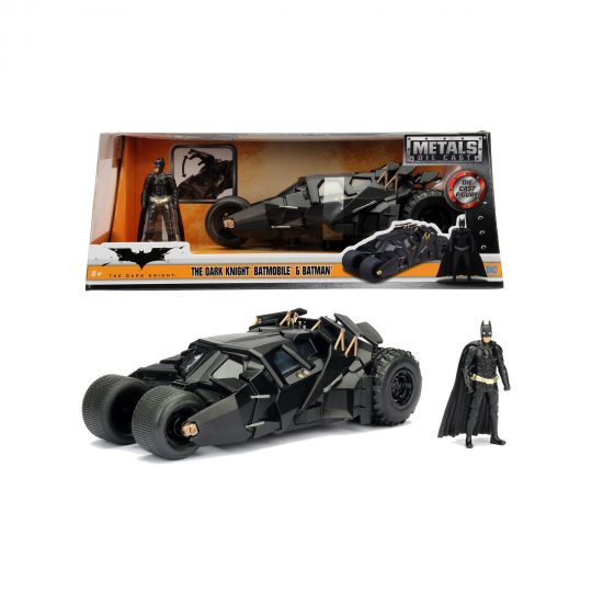 Batmobile The Dark Knight Batman scala 1:24 - DC Comics, Jada