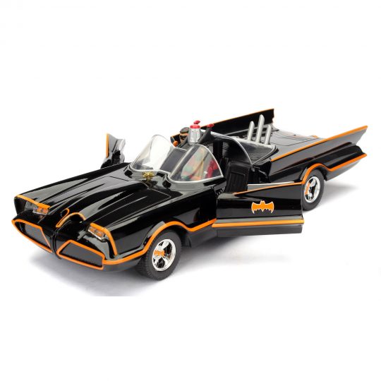 Batmobile classic 1966 scala 1:24 + personaggio batman - DC Comics, Jada