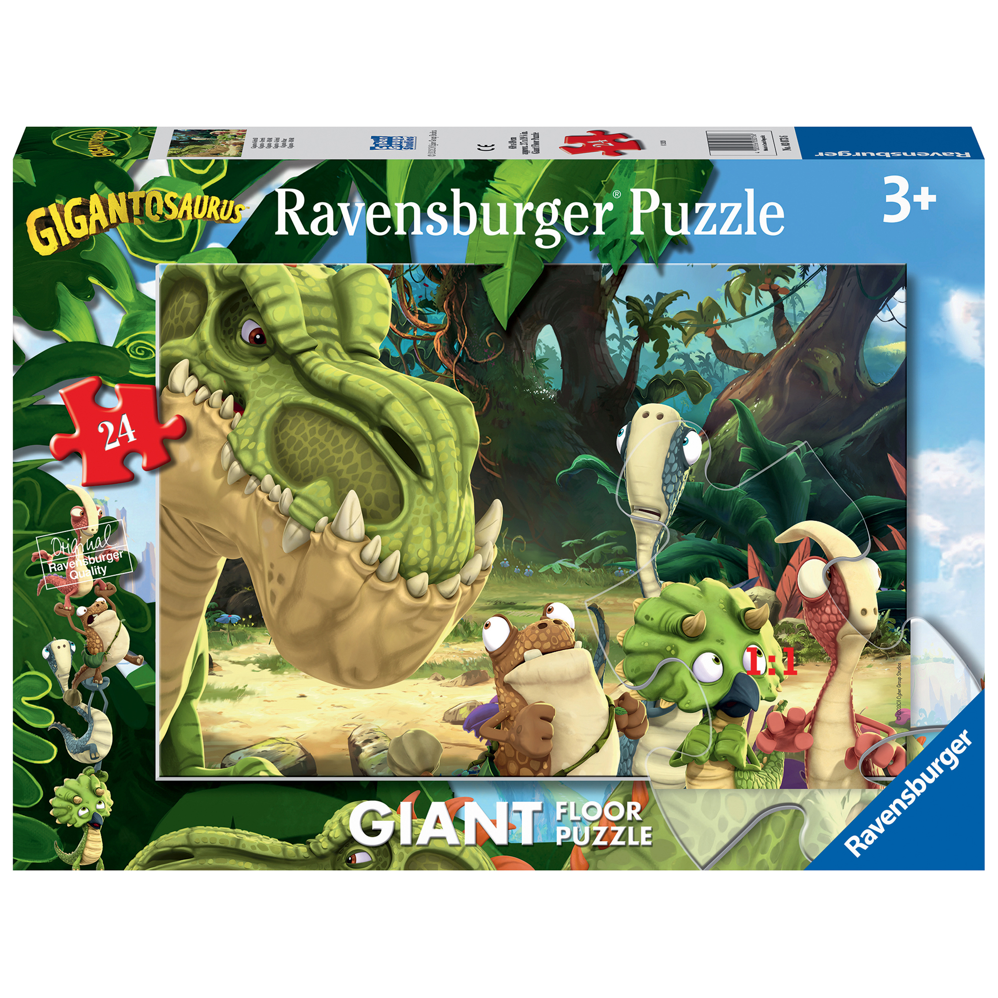 Ravensburger puzzle 24pz giant gigantosaur - Ravensburger