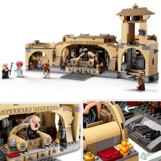 LEGO Star Wars 75326 La Sala del Trono di Boba Fett - LEGO, Star Wars