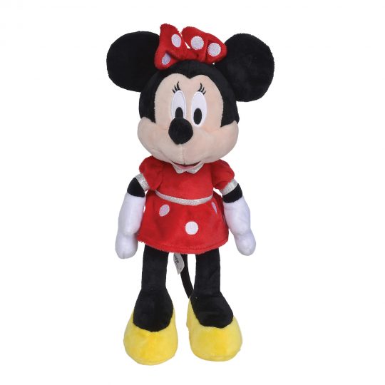 Peluche minnie abito rosso 35 cm - Disney