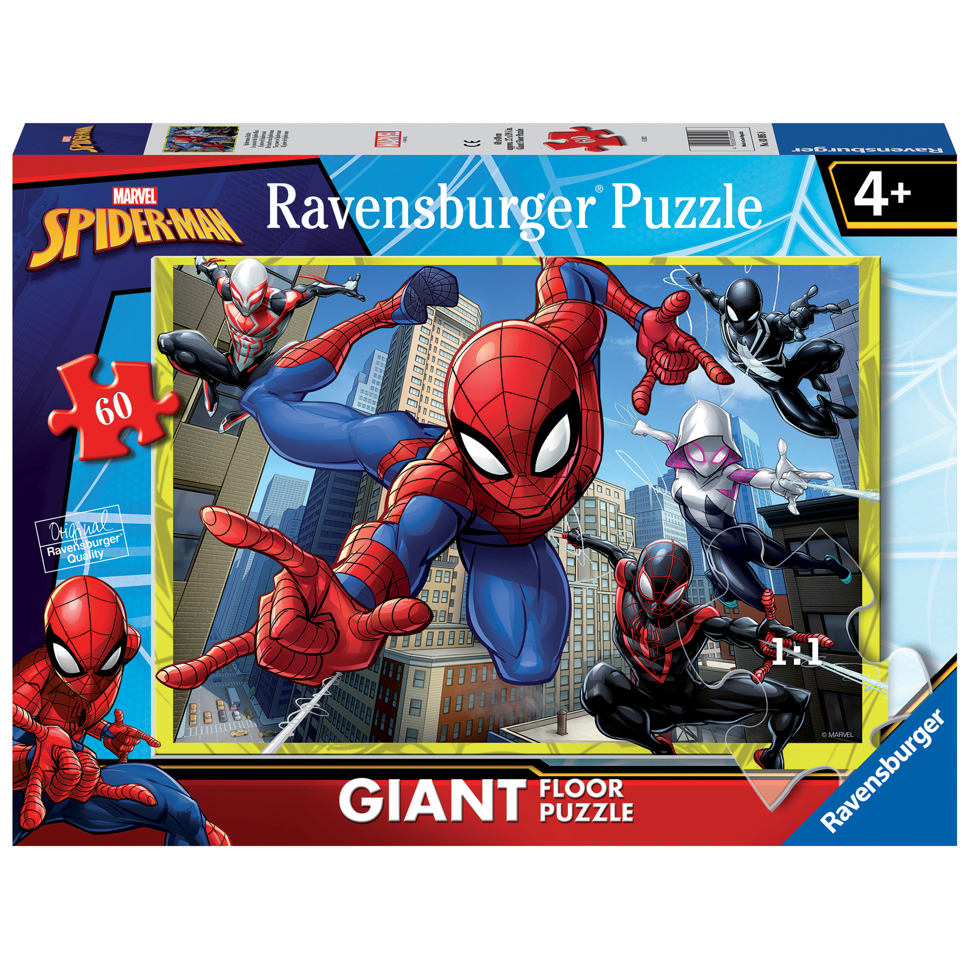 Ravensburger puzzle 60 pz giant Spiderman - Ravensburger
