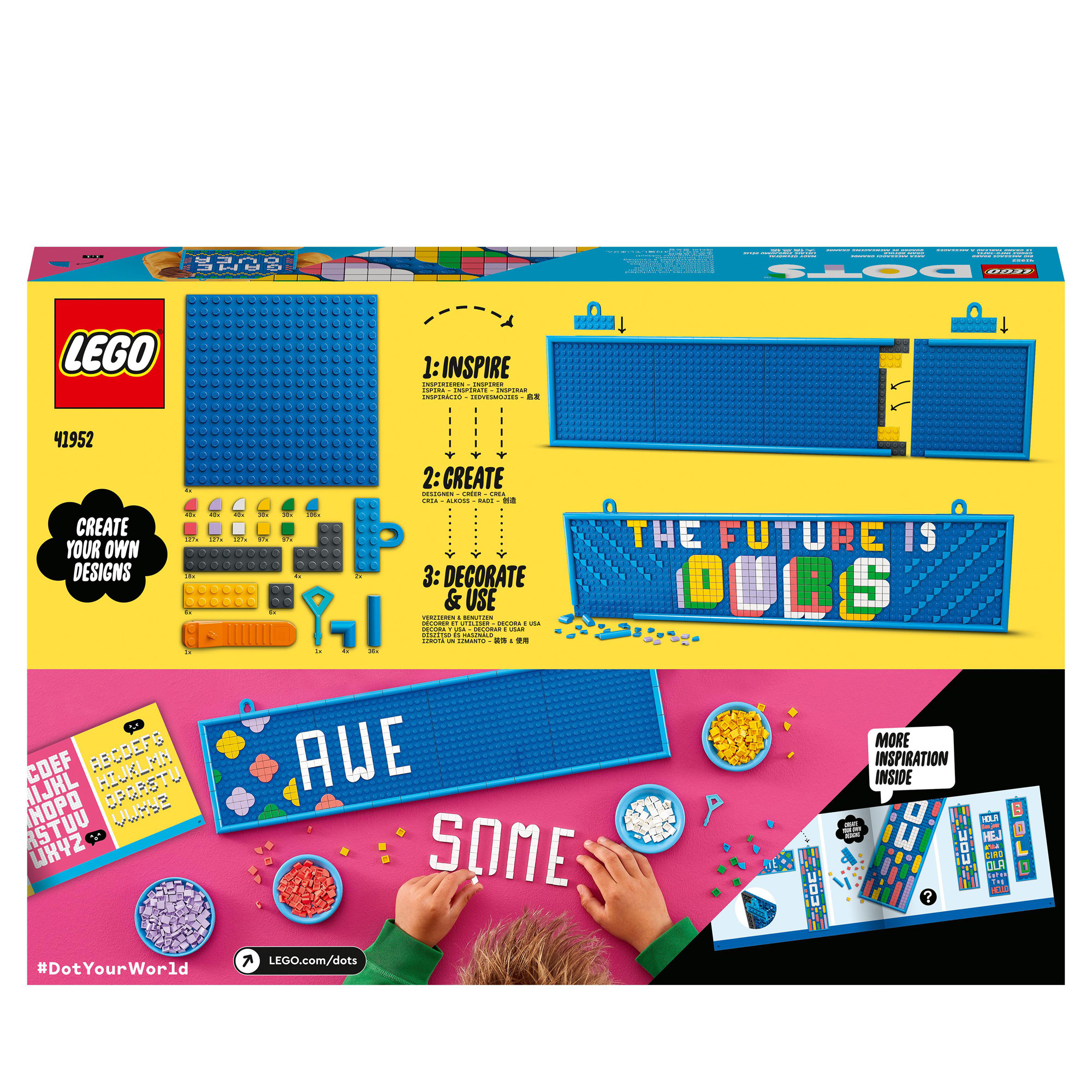 LEGO DOTS 41952 Bacheca Messaggi Grande - LEGO