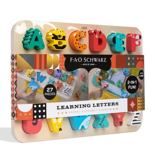 Alfabeto puzzle di animali in legno - FAO Schwarz