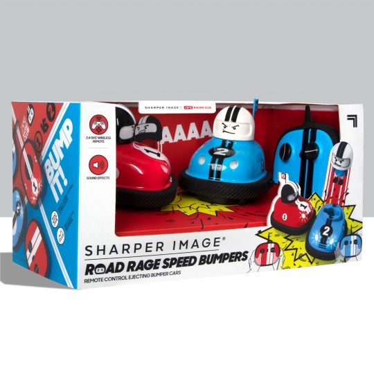 Set con due auto radiocomandate Speed Bumper Sharper Image - Sharper Image