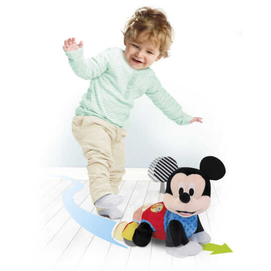 Baby Mickey gattona con me - Clementoni, Disney