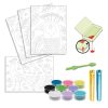 Kit per decorare con glitter Dazzling birds - Djeco