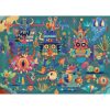 Puzzle fosforescente Monster Party 50 pezzi - Djeco