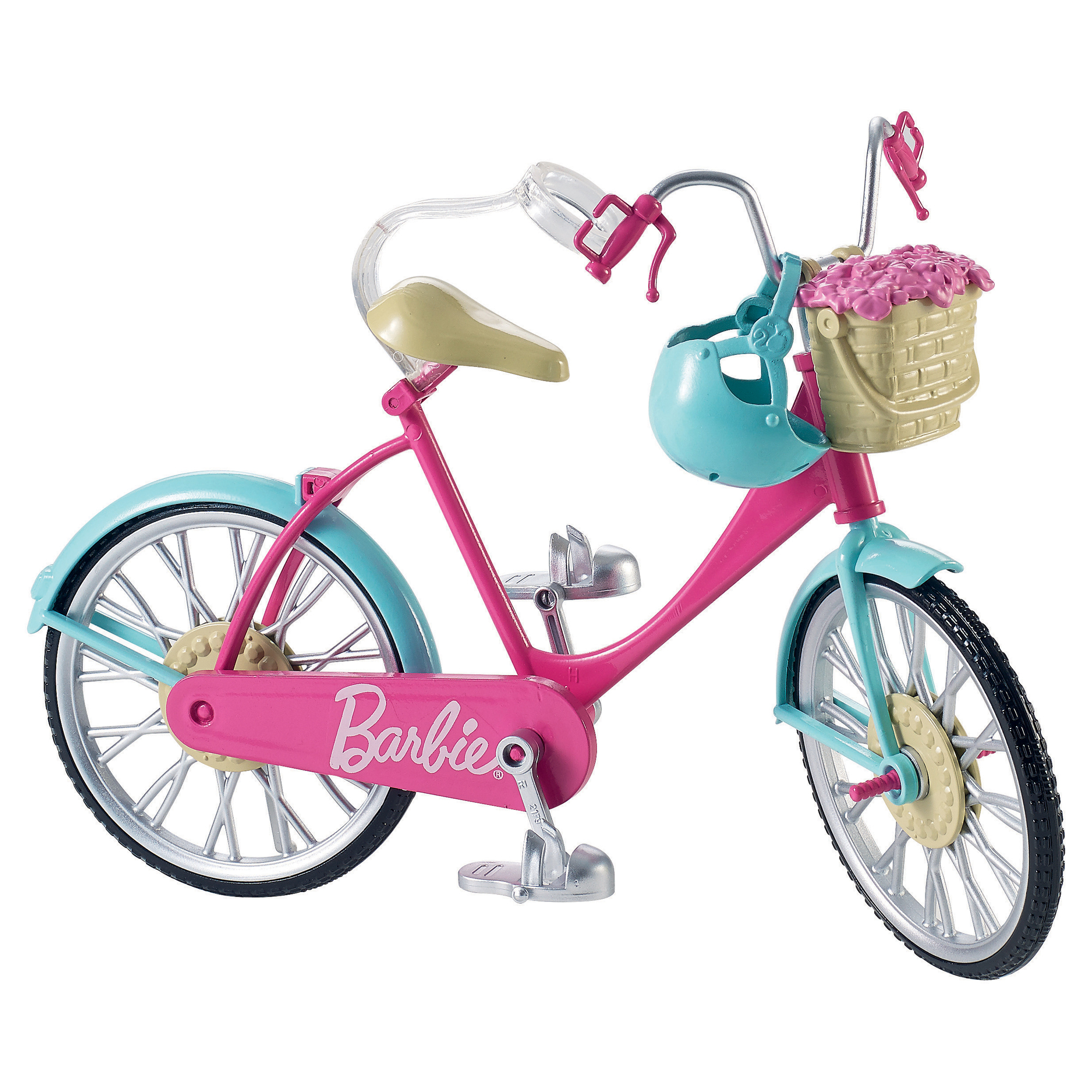 Barbie Bicicletta con Casco e Accessori - Barbie