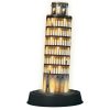 Puzzle 3D Torre di Pisa Building Night Edition con LED, 216 pezzi - Ravensburger