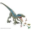 Jurassic World Dino Rivals Velociraptor Blu 37 cm - Jurassic World