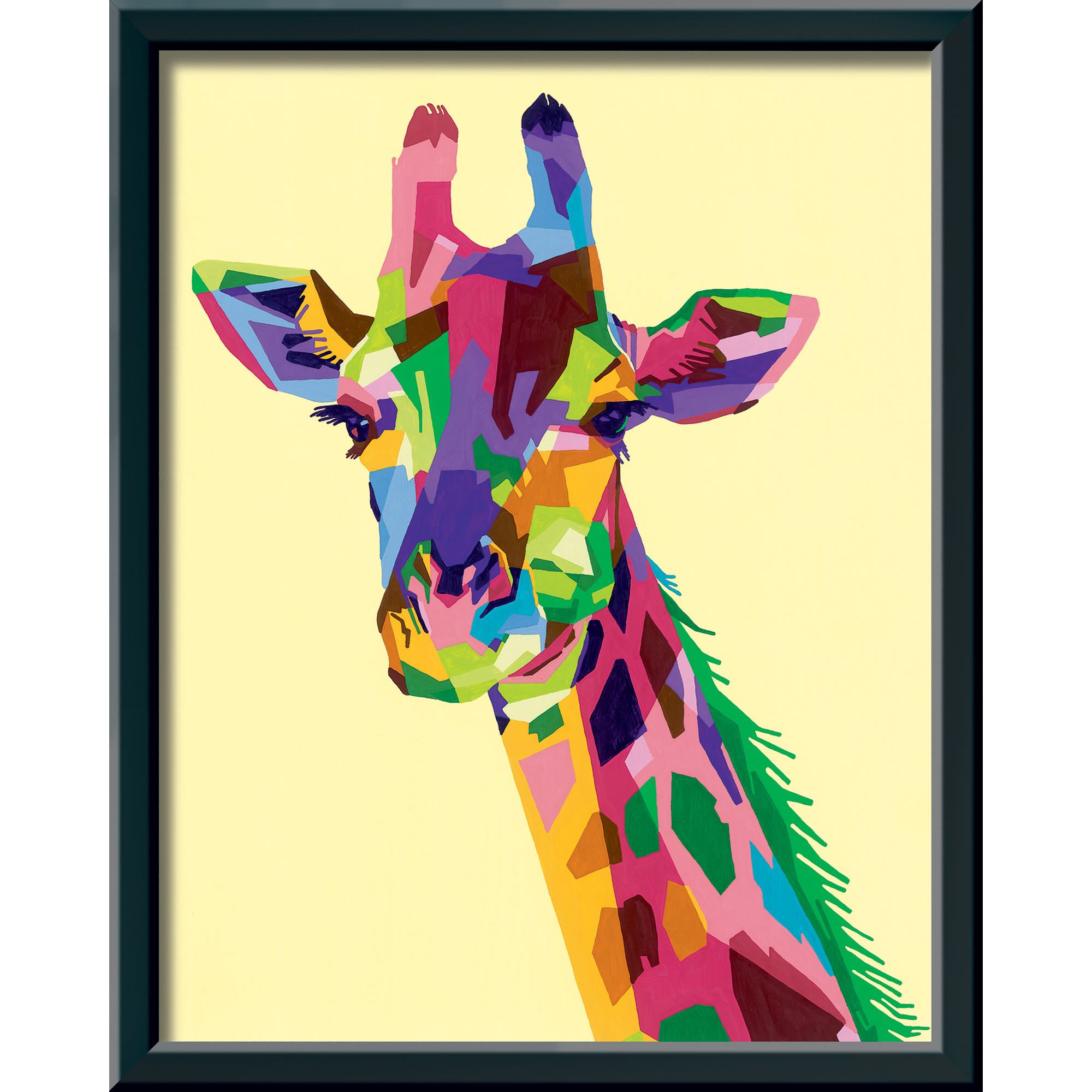 Creart Giraffa, Serie Trend C, Kit per dipingere con i numeri - Creart