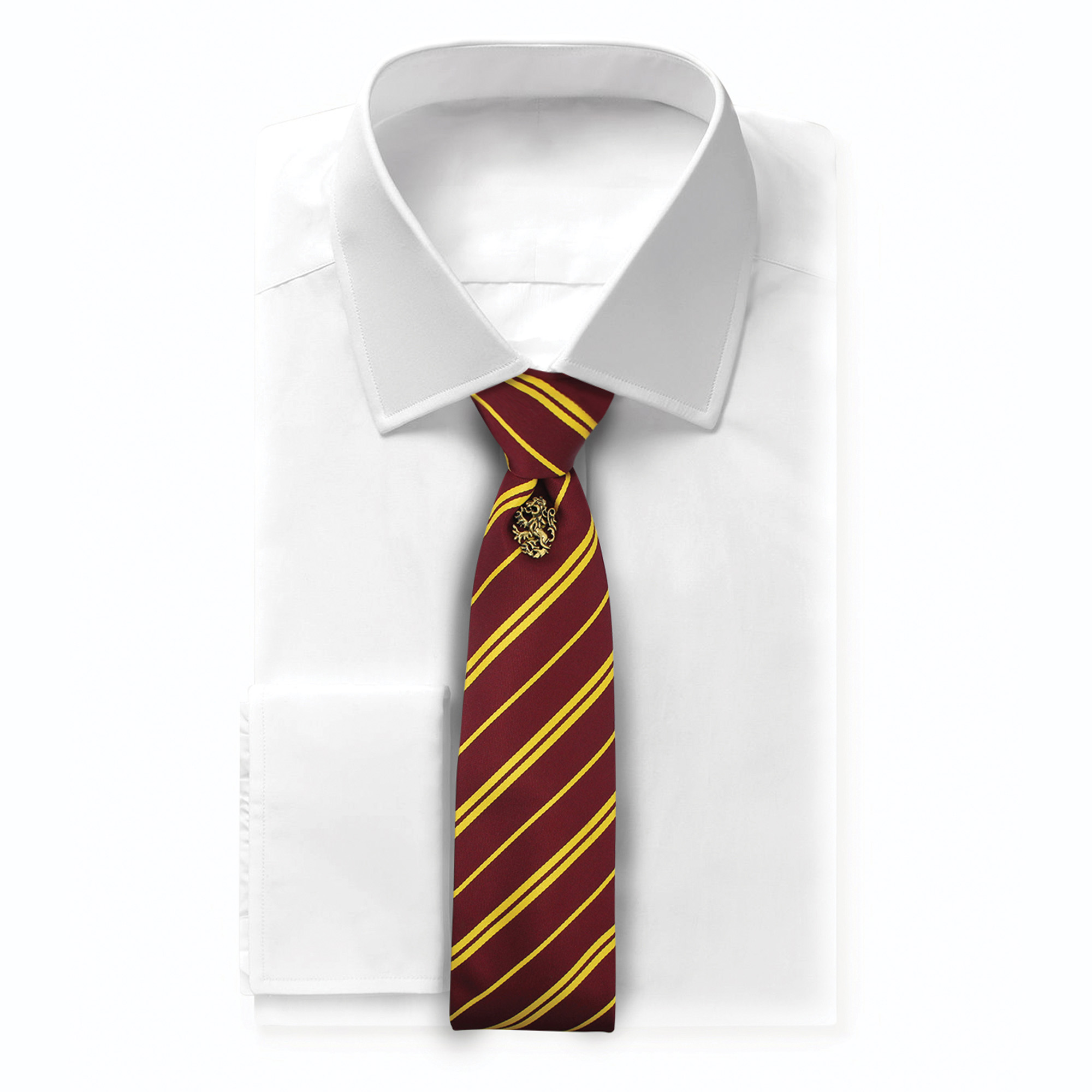 Cravatta deluxe Grifondoro con spilla - Harry Potter