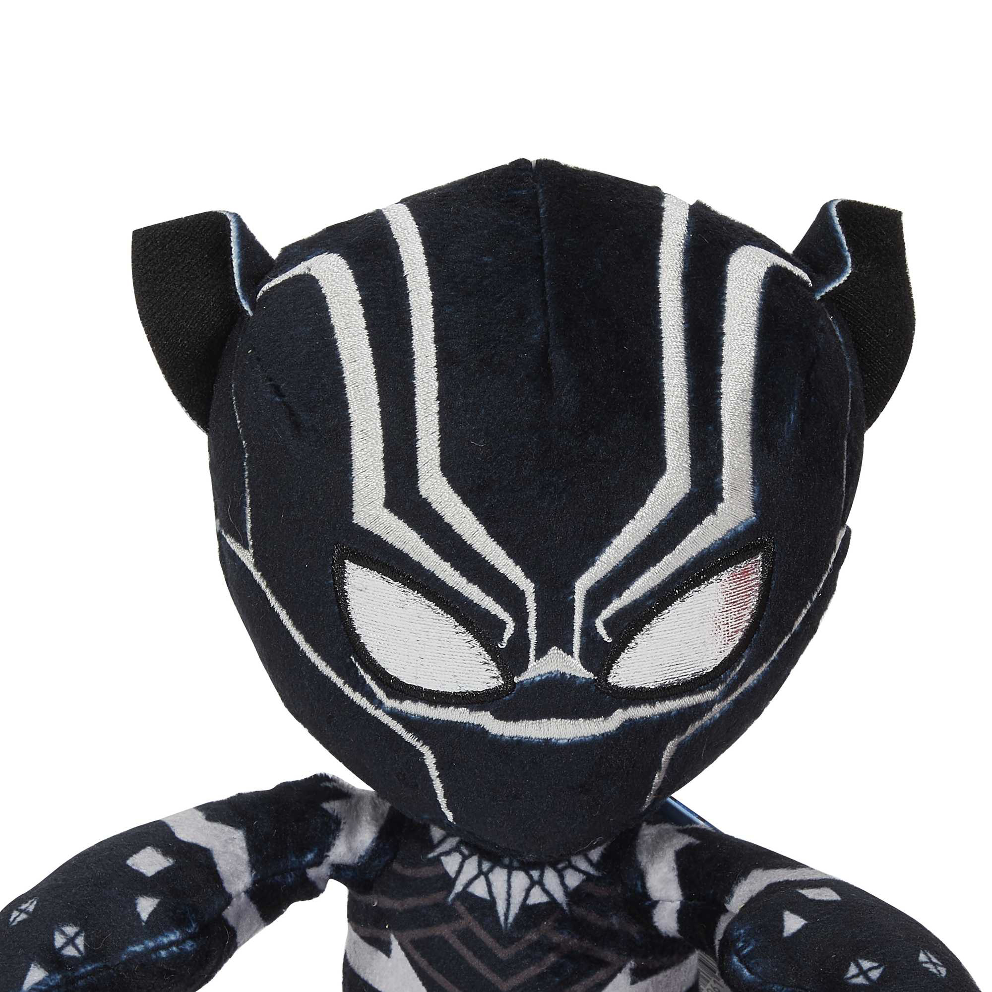 Marvel Personaggio di peluche, Black Panther supereroe da 20 cm - Marvel