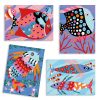 Kit decorazioni con glitter Fish Rainbows - Djeco