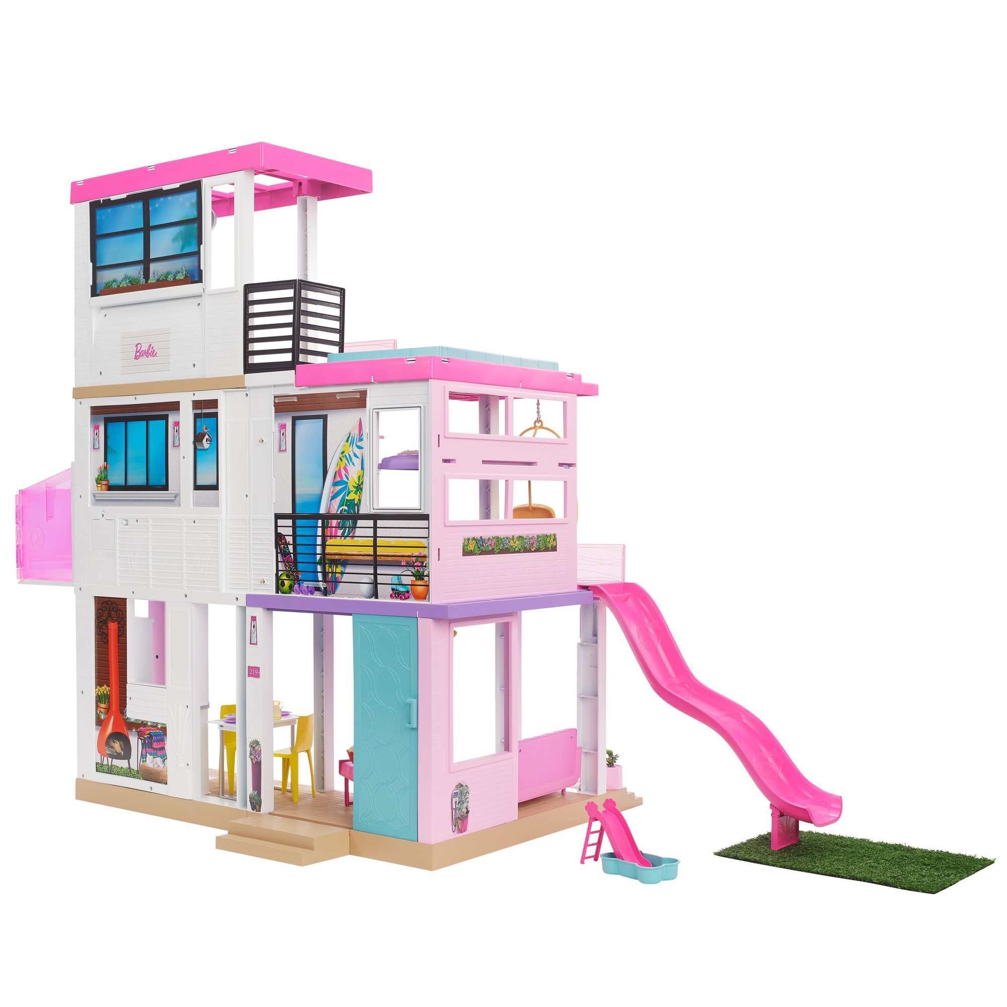 Barbie​ Casa dei Sogni a 3 piani ed oltre 75 accessori inclusi - Barbie