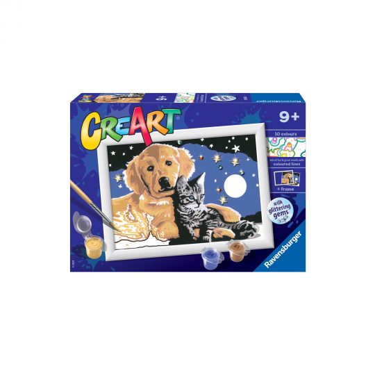 Creart Cielo Stellato, Serie E, Kit per dipingere con i numeri - Creart