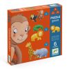 Puzzle giganti con animali Marmoset & Friends - Djeco