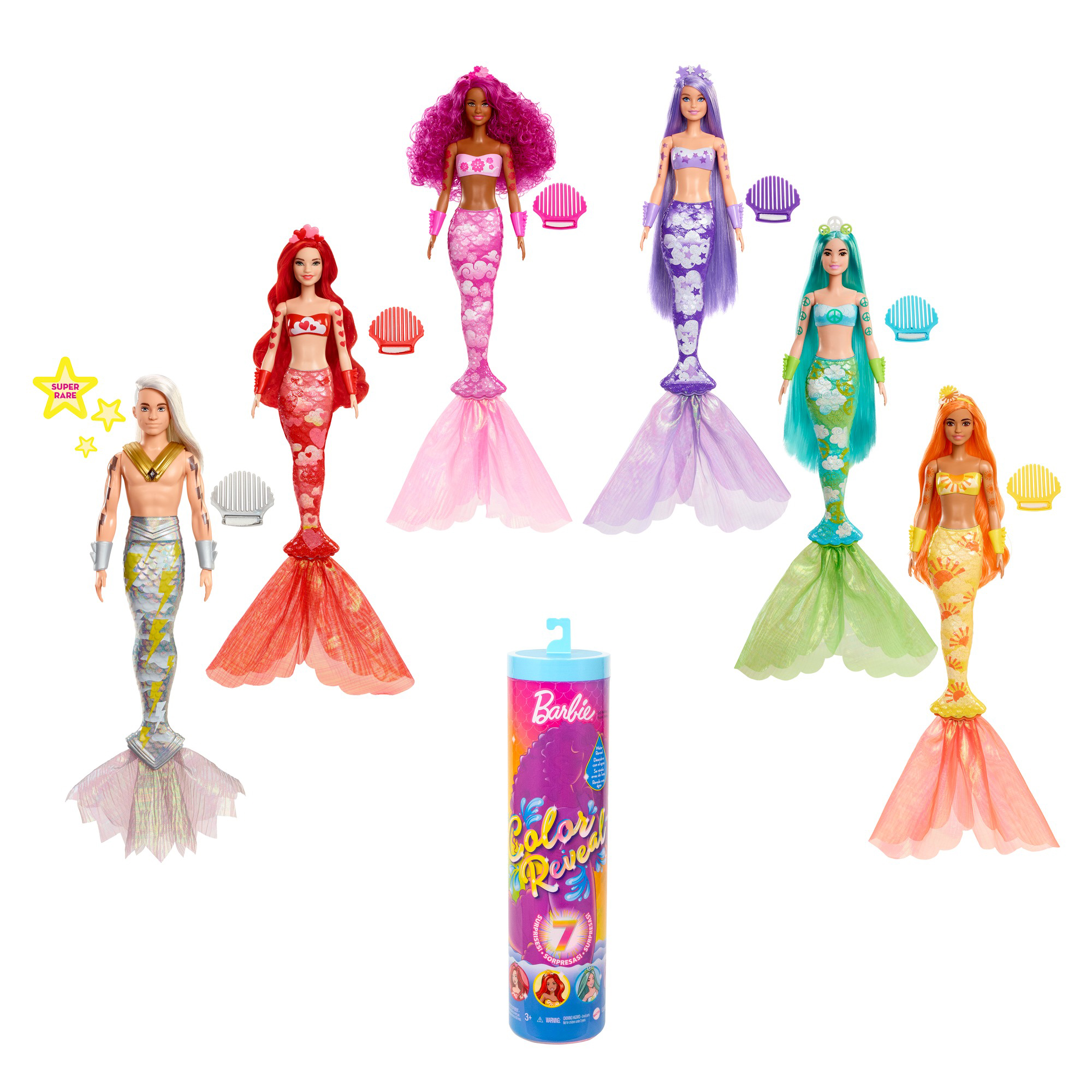 Barbie Color Reveal Bambola Sirena - Barbie