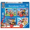 Ravensburger puzzle 4 in 1 paw patrol - Ravensburger