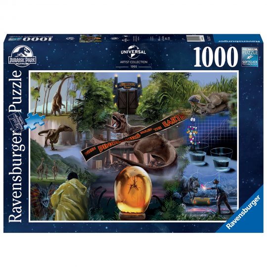 Ravensburger puzzle Jurassic Park 1000 pezzi - Jurassic World, Ravensburger