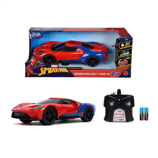 Ford GT 2017 radiocomandata Spiderman - Jada, Marvel