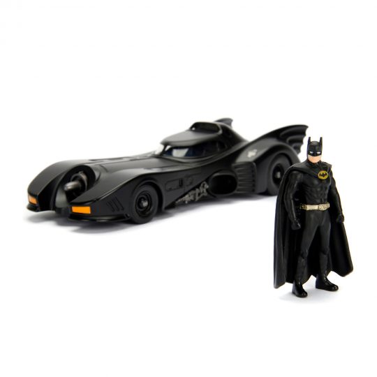 Batmobile 1989 scala 1:24 + personaggio Batman - DC Comics, Jada