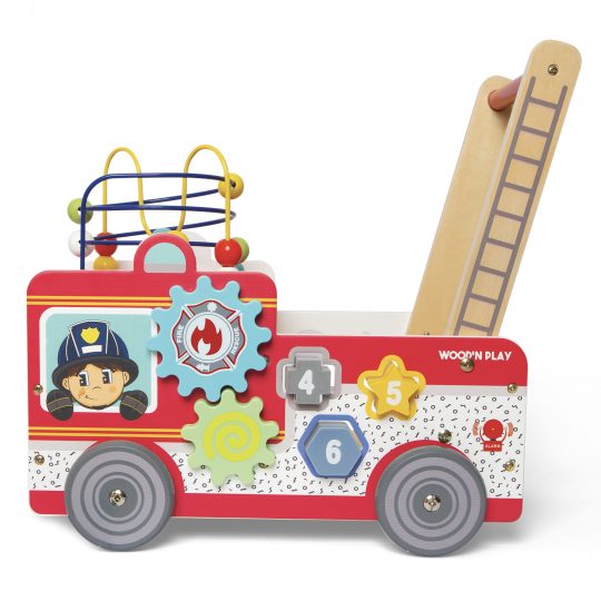 Primi passi camion dei pompieri Wood n' Play - Wood n' Play