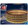 Puzzle 3D Colosseo Building Night Edition con LED, 216 pezzi - Ravensburger