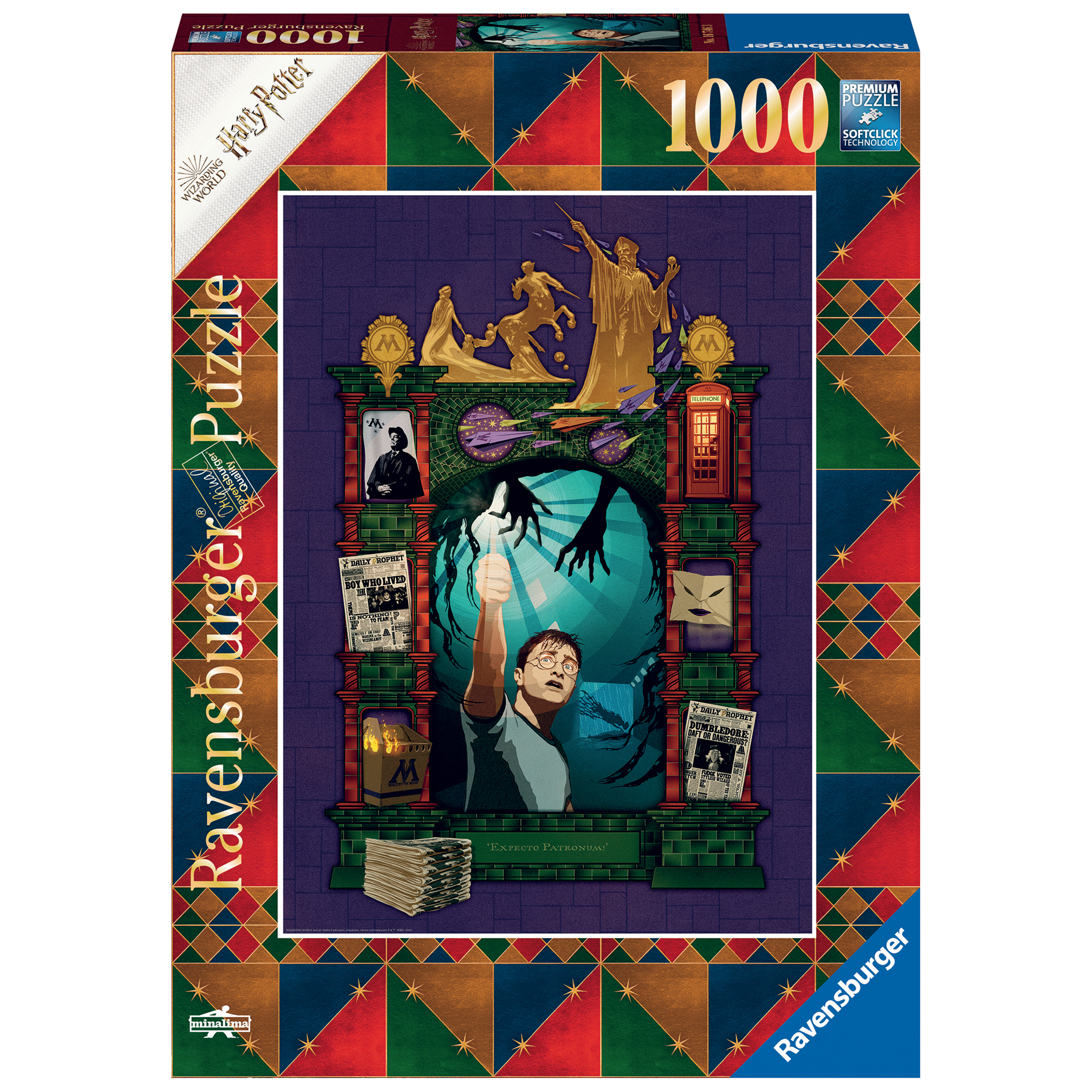 Ravensburger puzzle Harry Potter 1000 pezzi - Harry Potter, Ravensburger