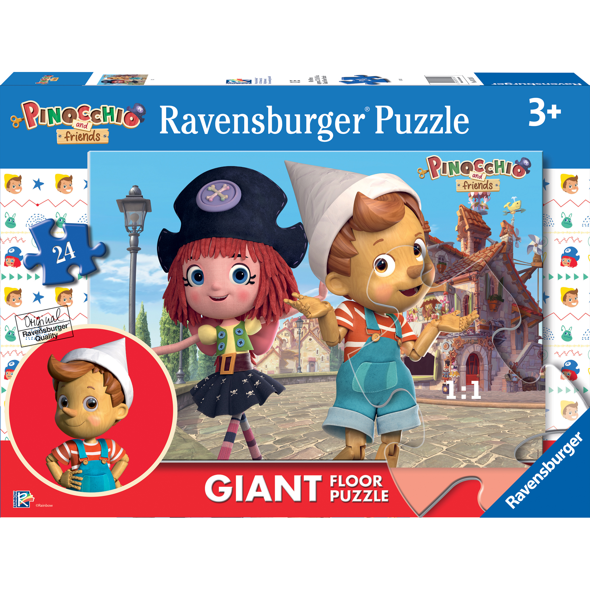 Ravensburger puzzle pavim 24pz pinocchio - Ravensburger