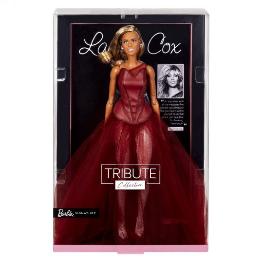 Barbie Signature, Bambola da collezione Laverne Cox Tribute Collection, da collezione, HCB99 - Barbie