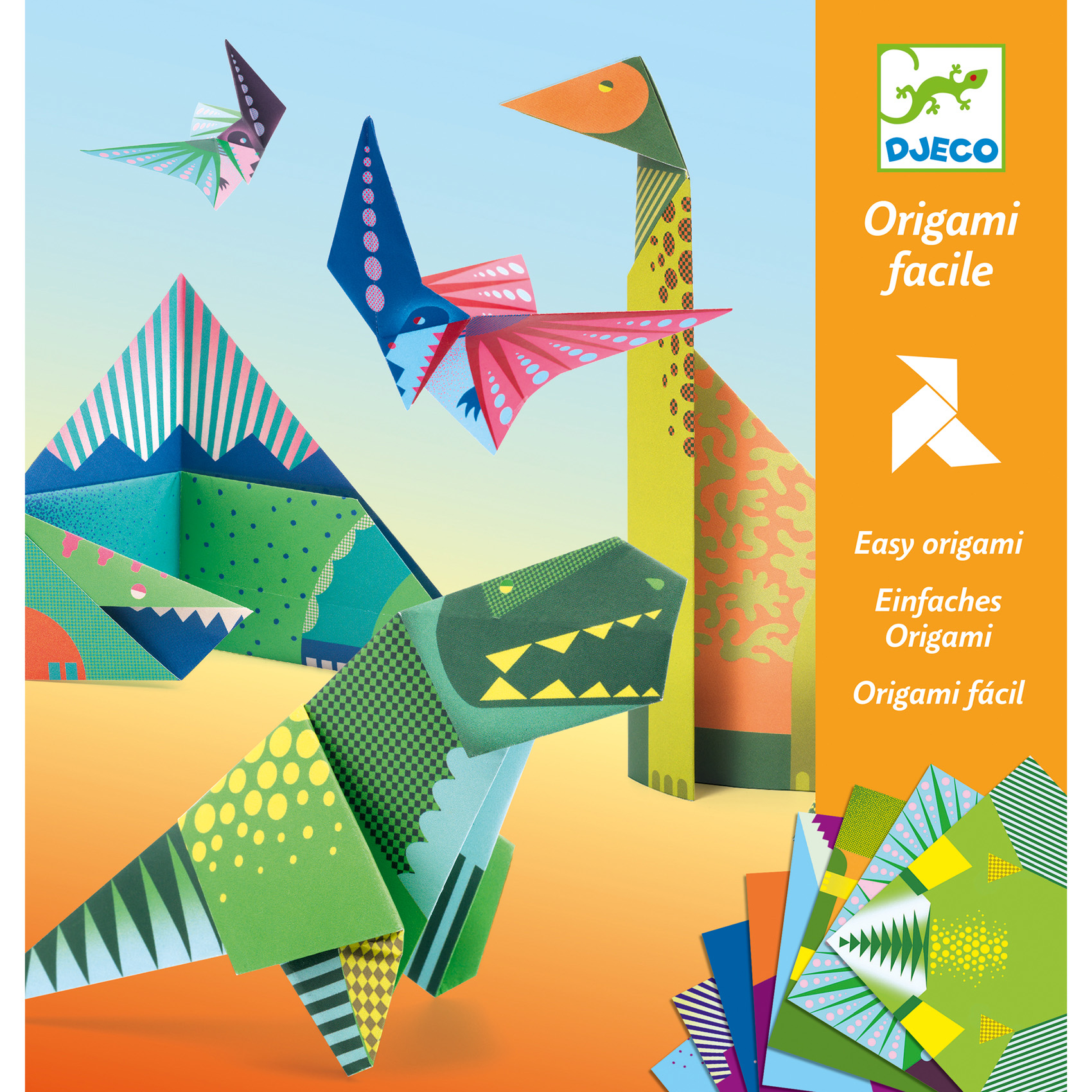 Origami Dinosaurs - Djeco