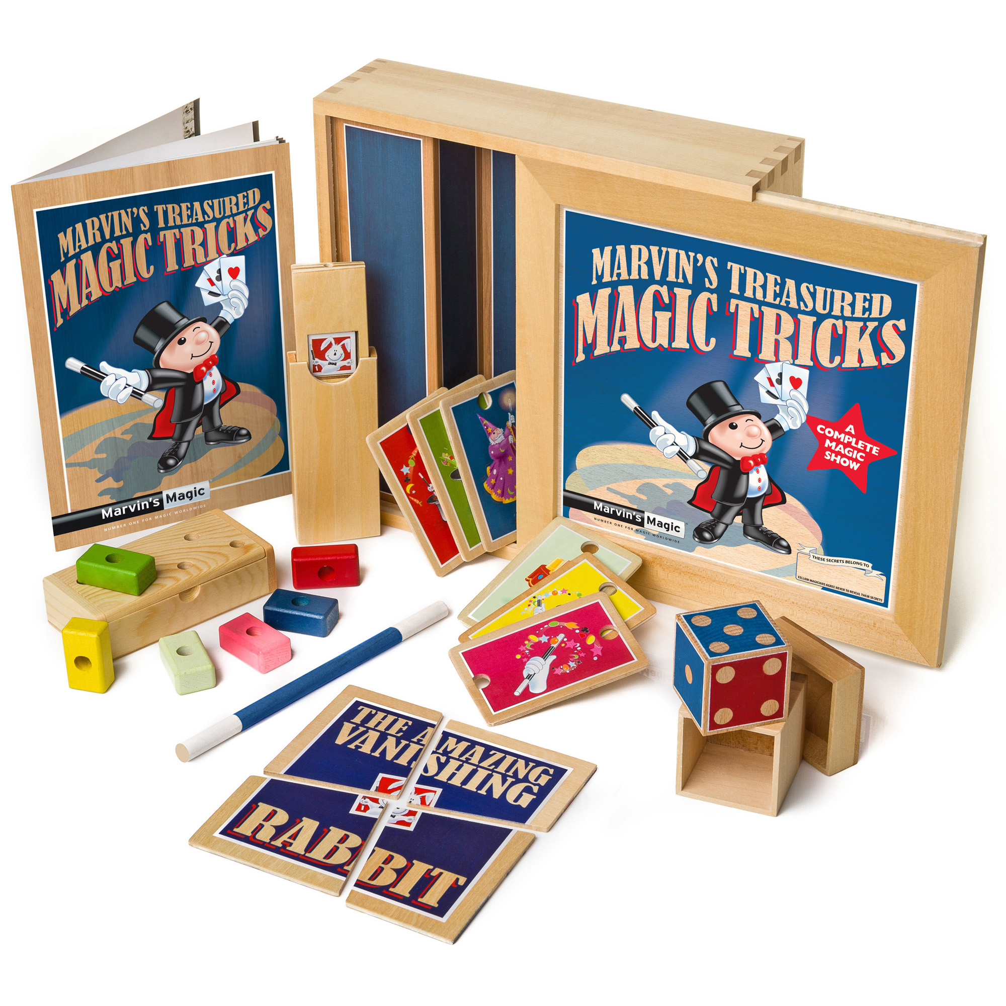 Box trucchi di magia Marvin's Treasured Magic Tricks in Vendita Online