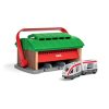 Brio rimessa treni con maniglia,set da 3 pezzi - Brio