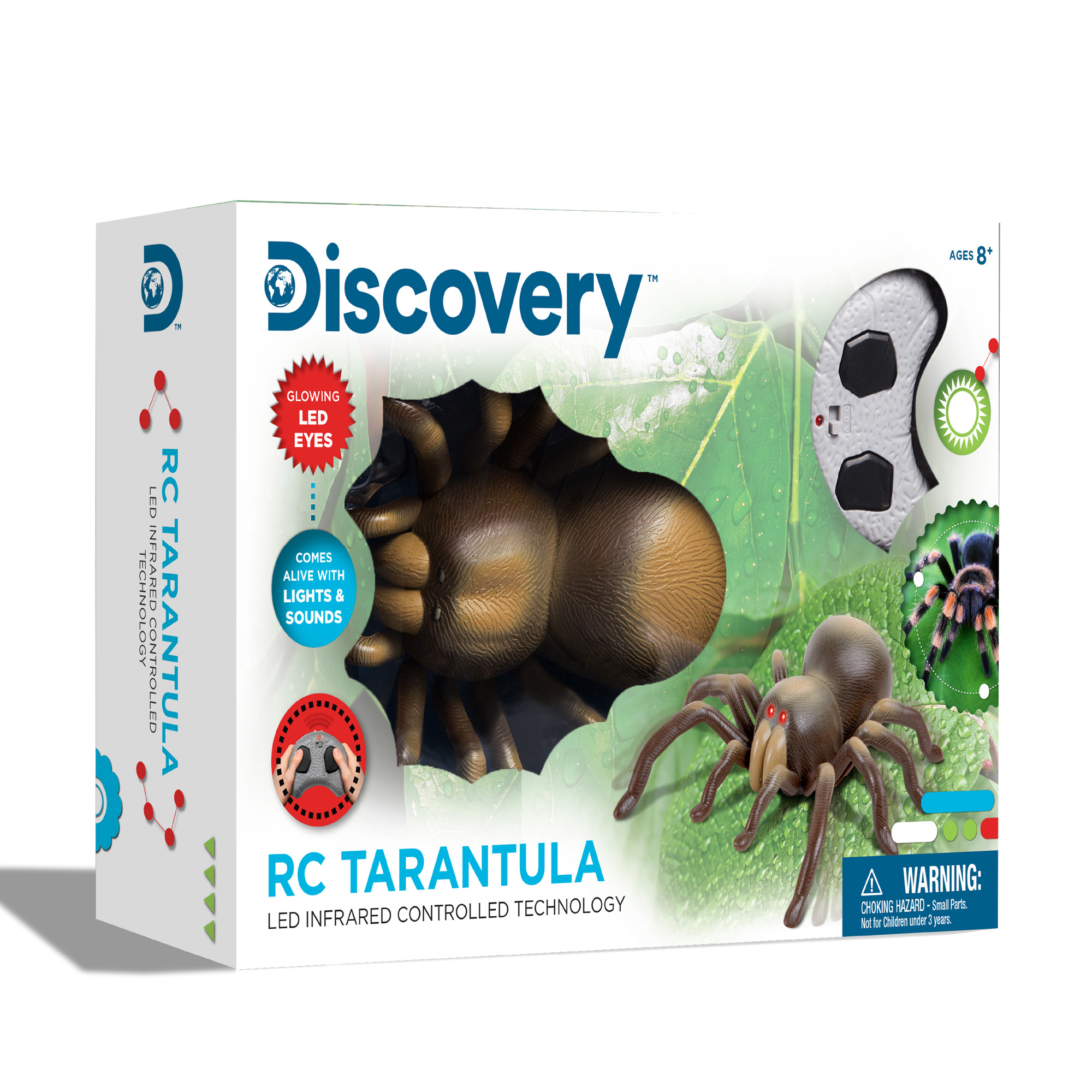 Tarantola radiocomandata con suoni realistici - Discovery Toys