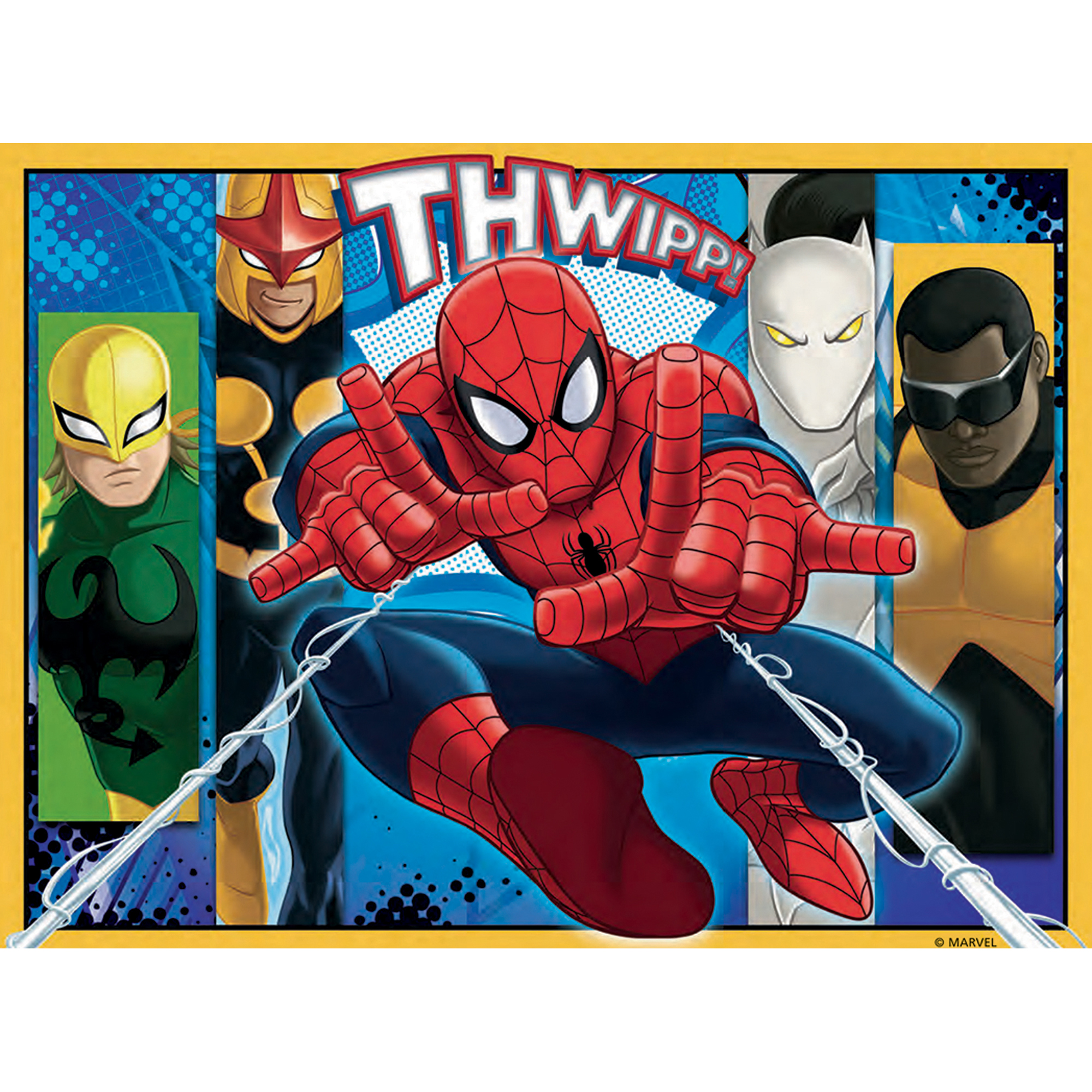 Ravensburger puzzle 4 in a box – Ultimate Spiderman, 24 pezzi - Ravensburger