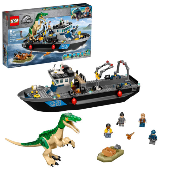 LEGO 76942 Jurassic World Fuga del Baryonyx - Jurassic World, LEGO