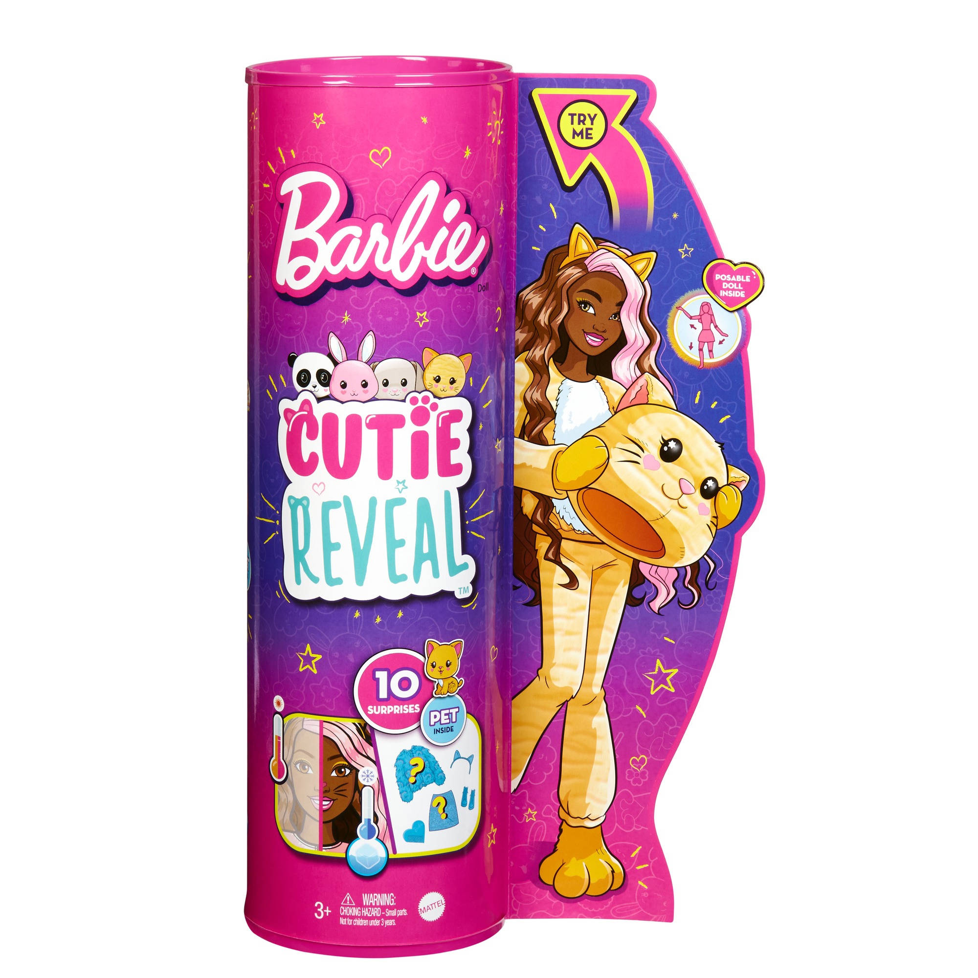 Barbie Cutie Reveal Gatto - Barbie